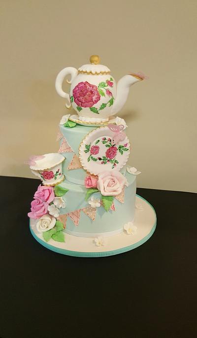 Kitchen  Tea cake - Cake by The Custom Piece of Cake