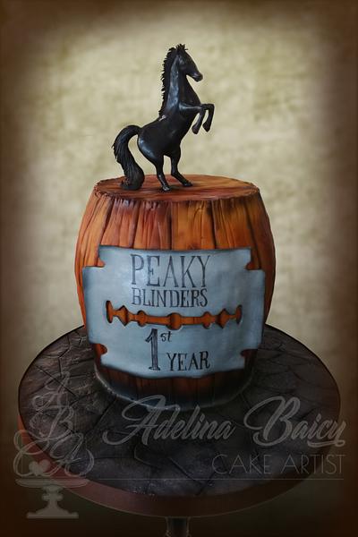 Peaky Blinders cake - Cake by Adelina Baicu Cake Artist