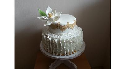 Magnolia cake - Cake by Katya