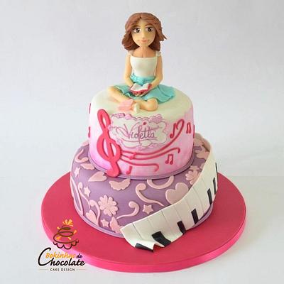 Violetta - Cake by Silvia Cruz