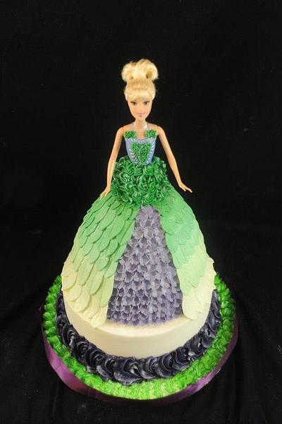 Tinker Bell Cake - Cake by Morgan