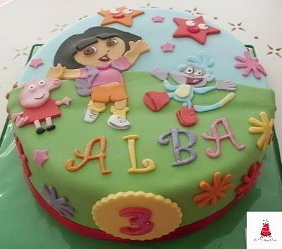 Dora Exloradora Cake - Cake by Andrea - La Ventana Dulce
