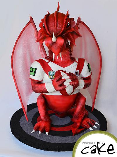 St George Dragon - Cake by Inspired by Cake - Vanessa