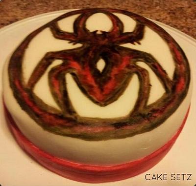 Painted Spider Cake - L5R - Cake by Cake Setz