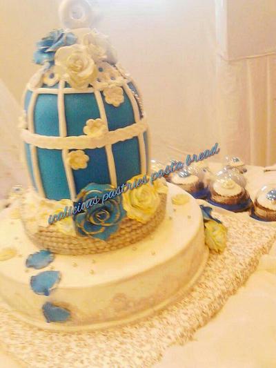 wedding cake - Cake by ladiamond