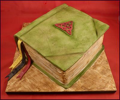 The Book of Shadow Spells, Charmed - Cake by Deeliciousanddivine