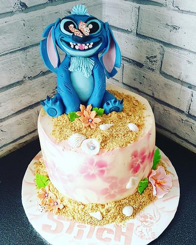 Disney Stitch Cake - Cake by Ashlei Samuels