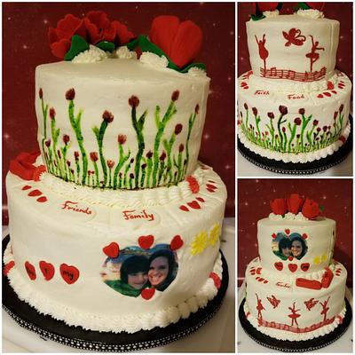 Fifty & Fabulous birthday - Cake by Guppy