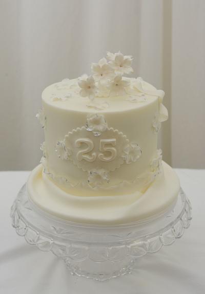 25th Anniversary Cake  - Cake by Sugarpixy