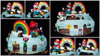 super mario birtday cake - Cake by Jacqueline