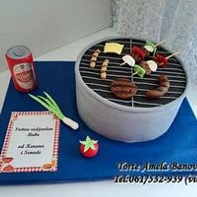bbq cake - Cake by Torte Amela
