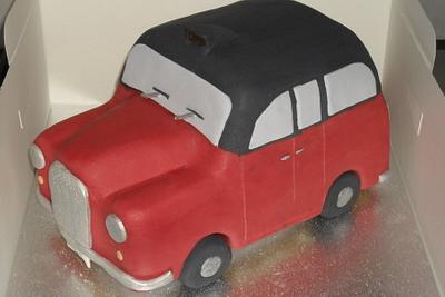 Taxi Birthday Cake - Cake by David Mason