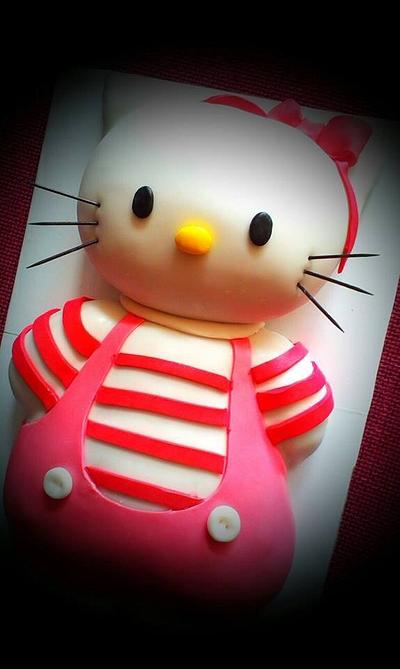 Hello Kitty ❤️ - Cake by CopenhagenLanaCakes