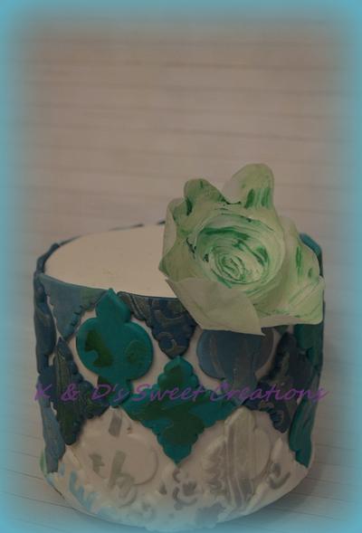 Anniversary cake - Cake by Konstantina - K & D's Sweet Creations