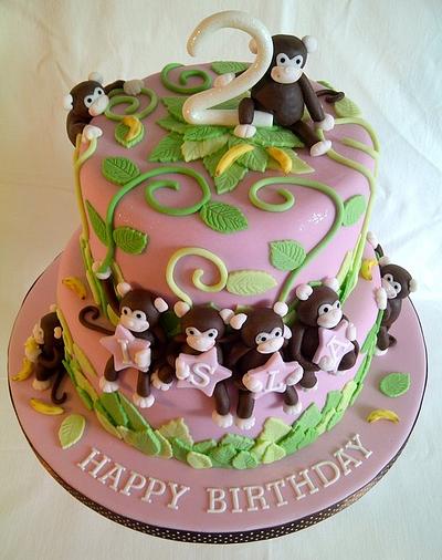 Monkeying Around - Cake by CakeyCake