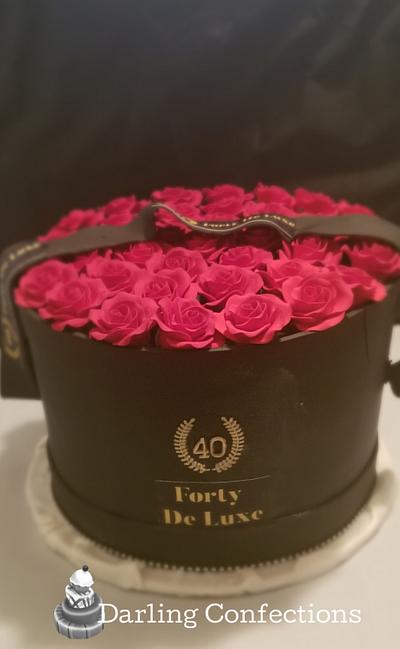 Forever Rose Box Birthday - Cake by Jacqulin