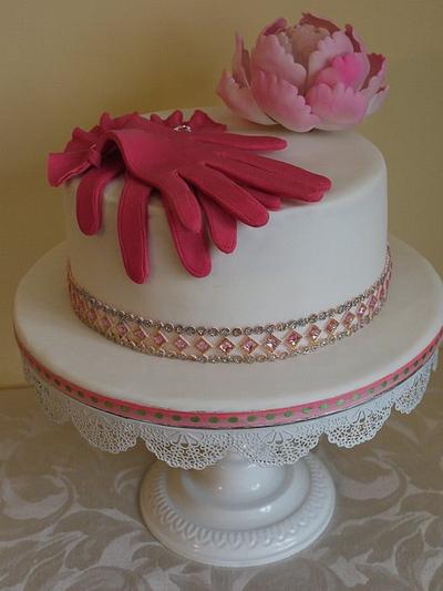 Amy 40th Birthday Cake - Cake by Scrummy Mummy's Cakes