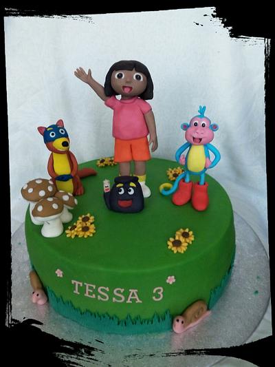My Dora cake - Cake by Petra