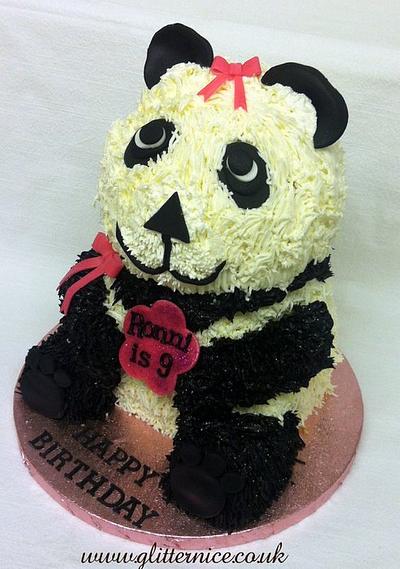 3D Panda - Cake by Alli Dockree