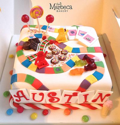 Candy Land Cake! - Cake by The Marbeca Bakery