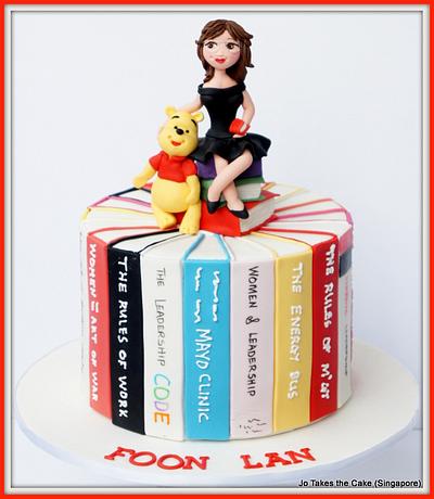 Book Lover - Cake by Jo Finlayson (Jo Takes the Cake)