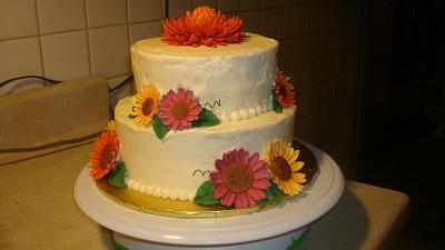 Wedding Cake - Cake by Mikooklin's Cakery