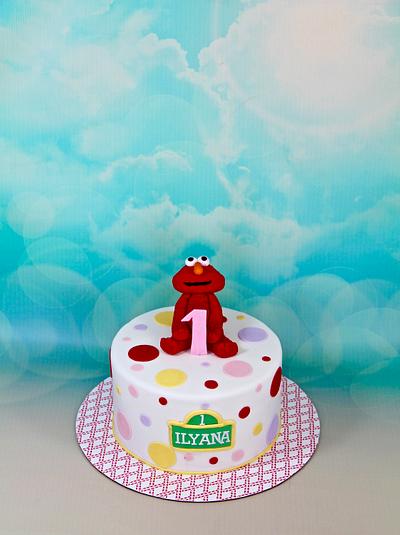 Elmo cake - Cake by soods