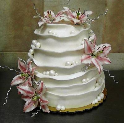 Wedding cake - Cake by The House of Cakes Dubai