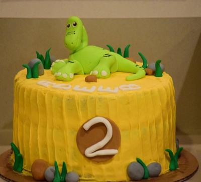 Arlo... The good dinosaur movie - Cake by Harjeet kaur