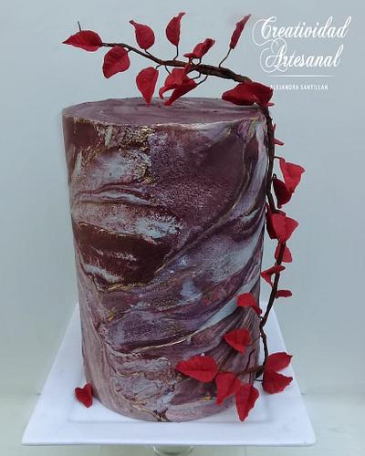 Pastel Pórfido☆ - Cake by Alejandra Santillán