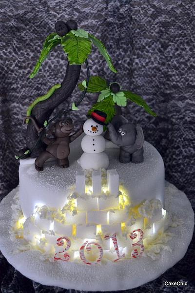 Winter Carnival Cake - Cake by CakeChick