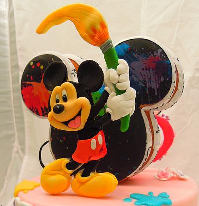 Mickey & Minnie Cake - Cake by Svetlana Petrova