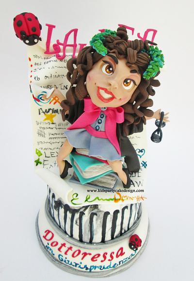 the graduate - Cake by Maria  Teresa Perez