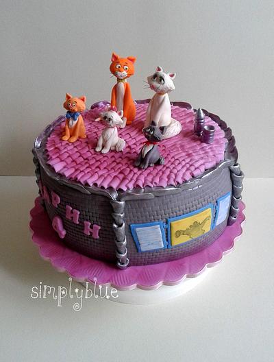 The AristoCats cake - Cake by simplyblue