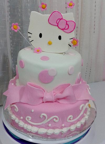 Hello Kitty - Cake by SerwaPona