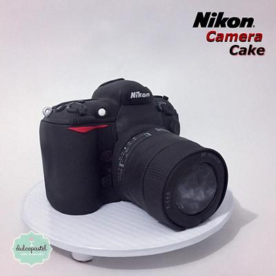 Torta Cámara Fotográfica - Cake by Dulcepastel.com