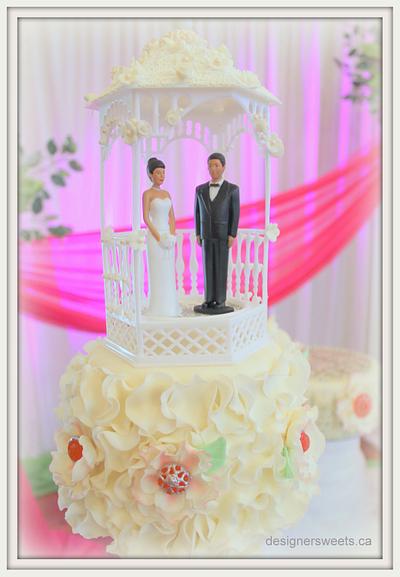 Island Destinaion Wedding Cake - Cake by DesignerSweets
