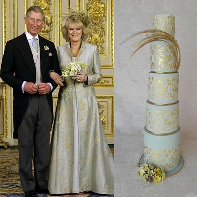CPC- Royal- wedding- dresses-collaboration Camilla Duchess of Cornwall - Cake by Cakes Inspired by me