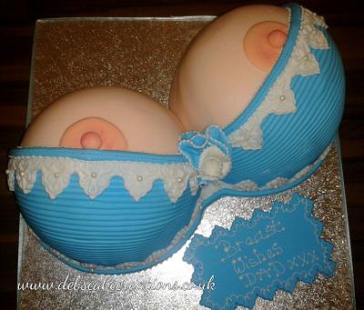 Boobies!! - Cake by debscakecreations