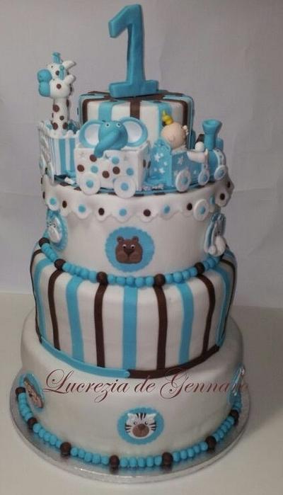 little animal cake - Cake by sweet_sugar_crazy