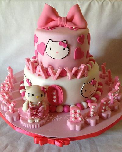 Hello Kitty is ONE today!! - Cake by Nilu's Cake D'lights