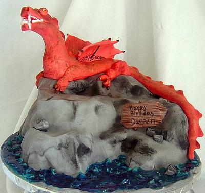 Dragon - Cake by cakesofdesire