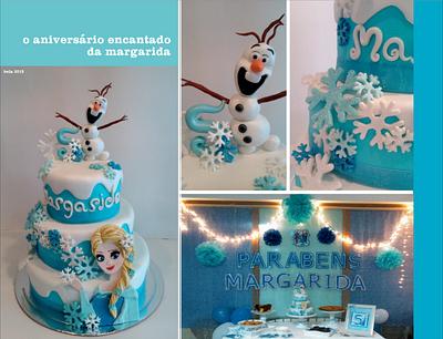 Margarida's Frozen Birthday Party - Cake by Bela Verdasca