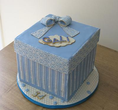 Gift Box Cake - Cake by The Garden Baker