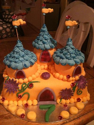 Funky Fairy Castle cake - Cake by fairypants