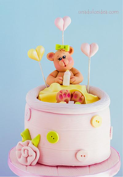 Baby shower cake! - Cake by Alicia 