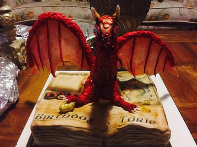 Dungeons and Dragons  - Cake by Cakesters