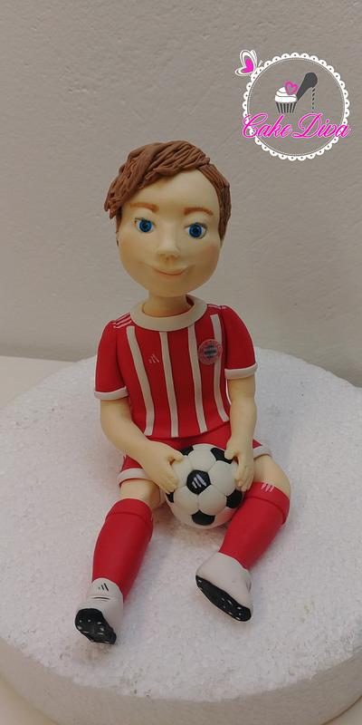 My little  FC Bavarian Munich Soccer Boy  - Cake by Michelle Kupsa 