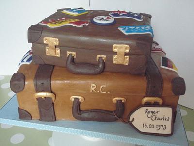 Luggage Cake - Cake by CakeyCake