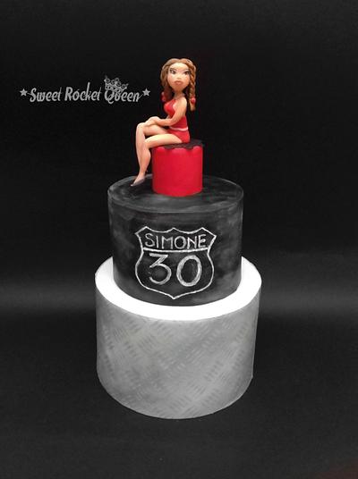 Pin Up Cake - Cake by Sweet Rocket Queen (Simona Stabile)